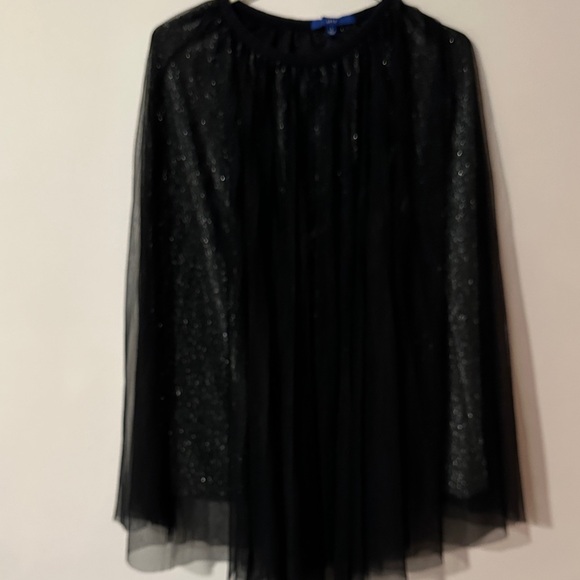 Apt. 9 Dresses & Skirts - Black Shimmering Overlay witchy skirt APT 9 Goth‎ Halloween